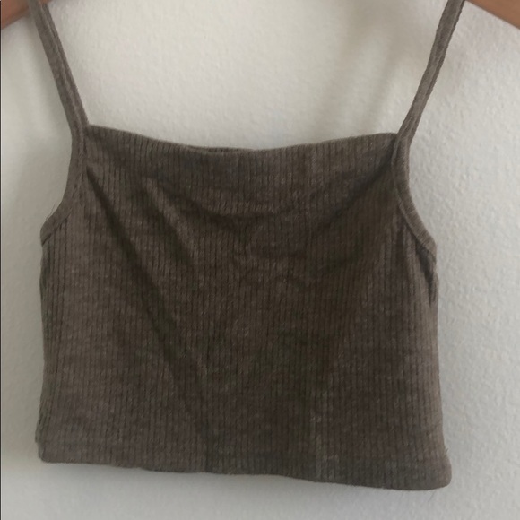 Ribbed Cropped Tank... - Picture 2 of 4